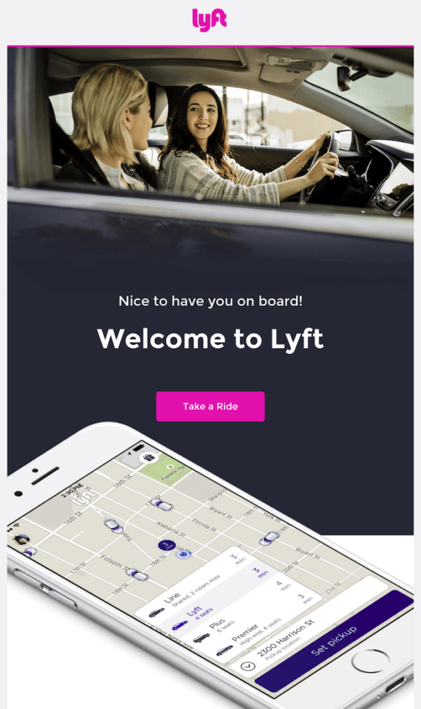What is a lifecycle email? welcome series, cart abandoners, or re-engagement are all lifecycle emails. here is a welcome email example.