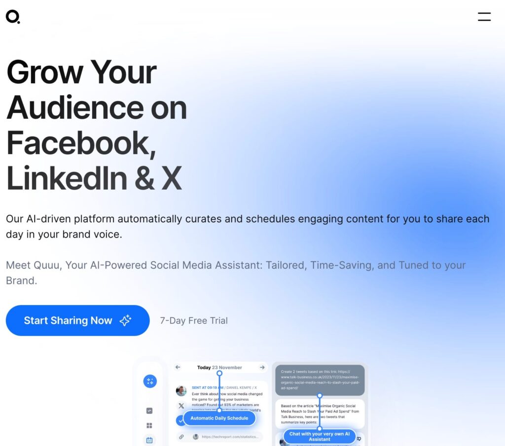 Quuu Content Curation Tool